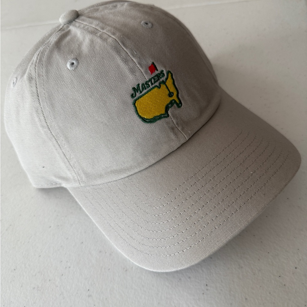 Masters Kids Light Tan Cap with Logo